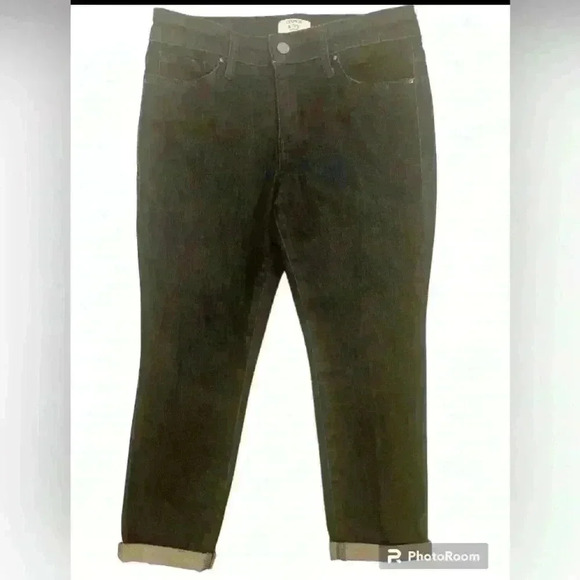 Crown & Ivy dark wash denim capri jeans 8 Petite NWOT - Picture 1 of 5
